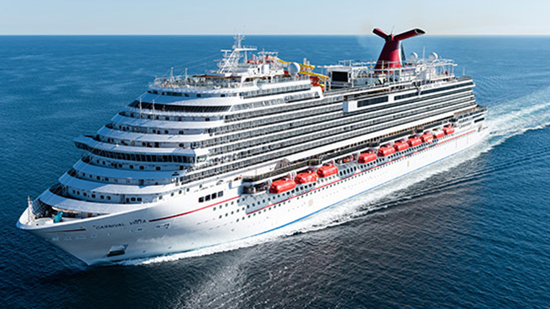 Στο Ηράκλειο το υπερπολυτελές κρουαζιερόπλοιο CARNIVAL VISTA