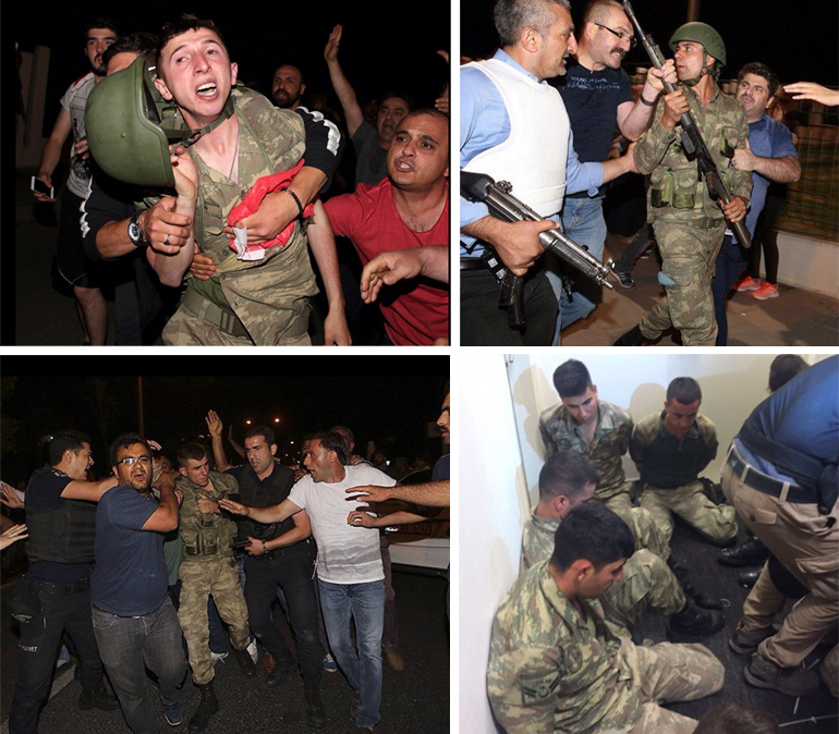 Προπηλακισμοί στρατιωτών από πολίτες