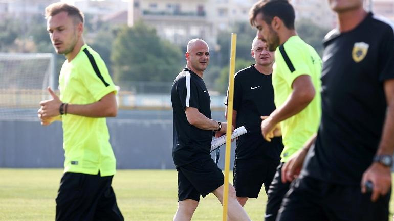 Προπονήθηκαν στα Σπάτα οι παίκτες της ΑΕΚ