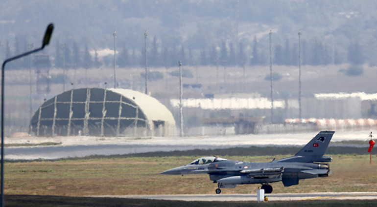 Η αεροπορική βάση Incirlik κοντά στα Άδανα