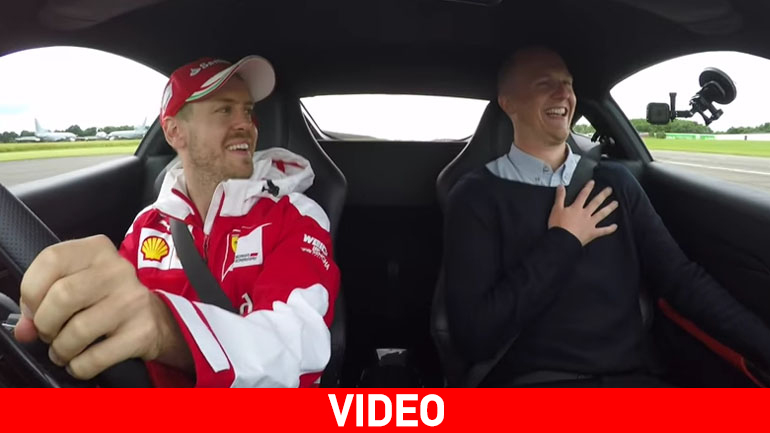 Η Ferrari 488 GTB στα χέρια του Vettel