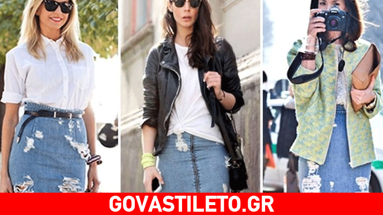 Denim skirt: Η απόλυτη επιλογή για αυτό το καλοκαίρι!