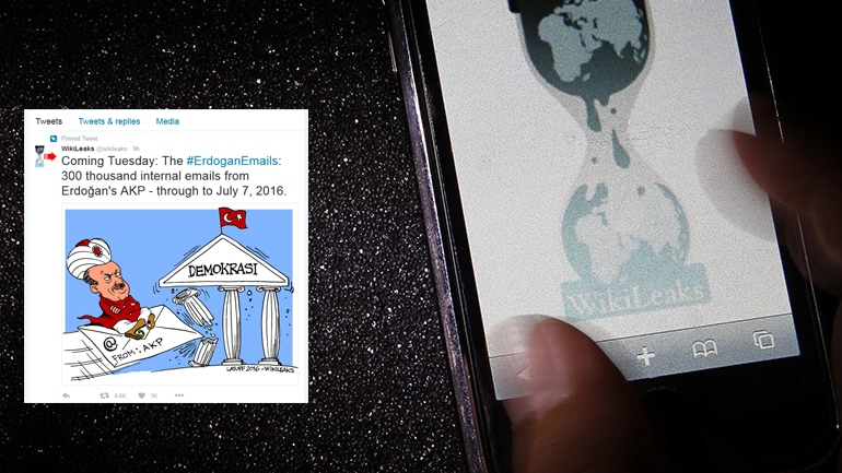 Τα Wikileaks απειλούν τον Ερντογάν