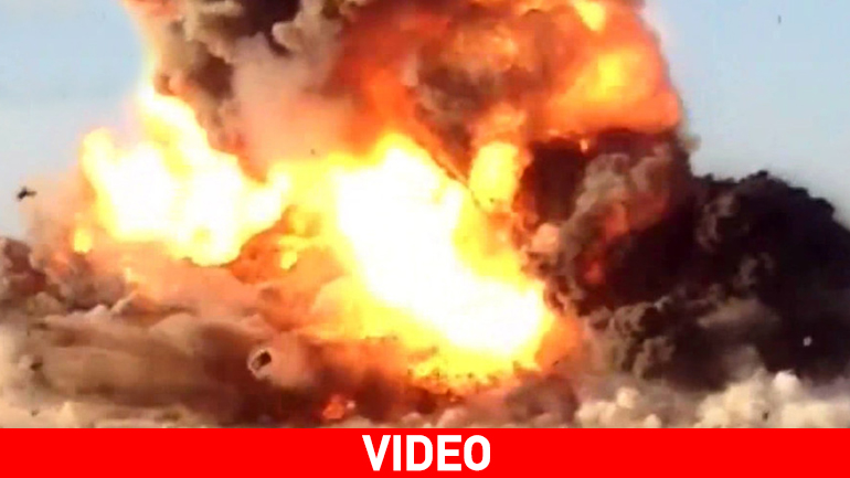 Ιρακινές δυνάμεις ανατίναξαν φορτηγό των τζιχαντιστών