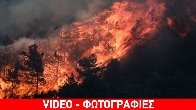 Πύρινη λαίλαπα στην Ιεράπετρα