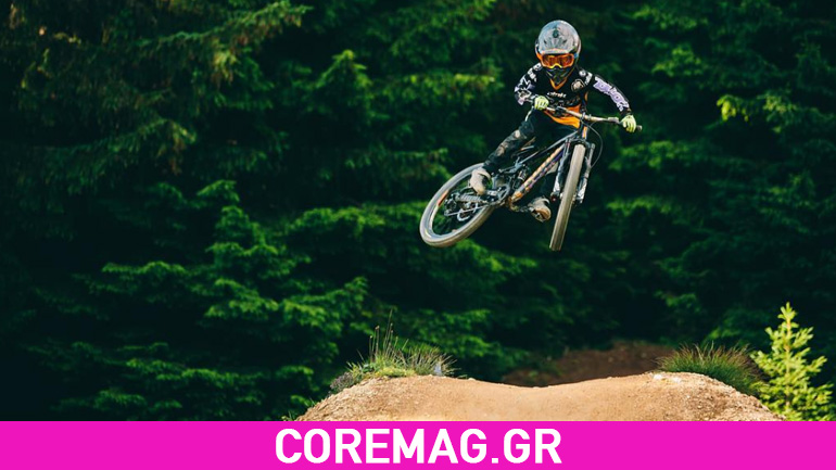 Είναι 10 χρονών και έχει τρομερό ταλέντο στο mountain bike