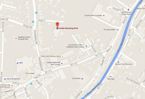 Χάρτης με το σημείο του συμβάντος