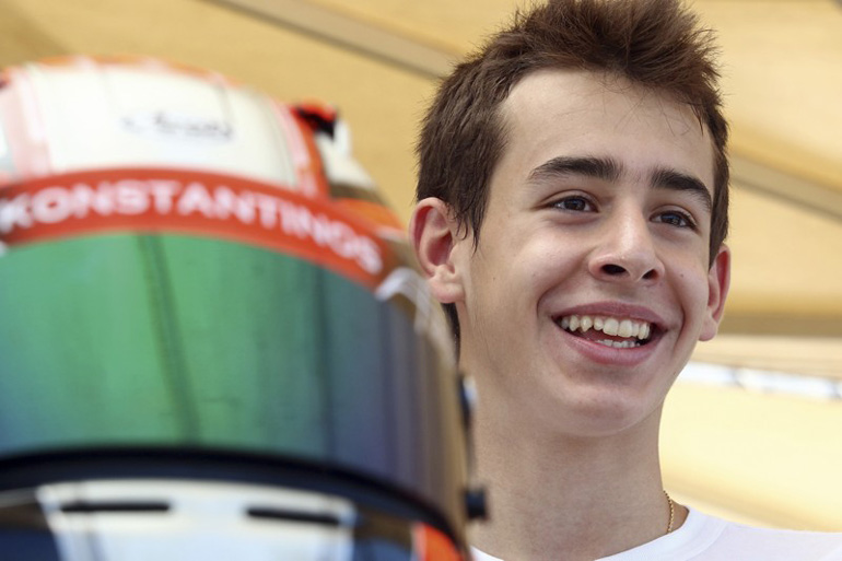 O Κωνσταντίνος Τράκας είναι 15 ετών και ήδη ξεκίνησε δοκιμές με μονοθέσιο Formula 4...