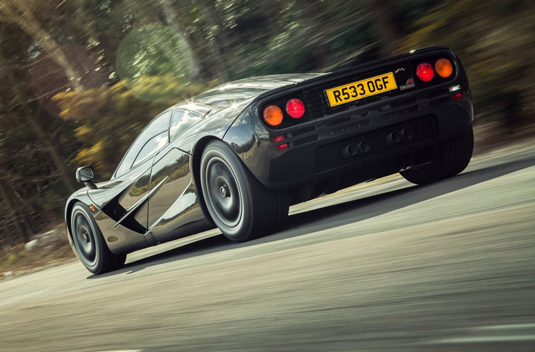 Το πίσω μέρος της McLaren F1 του 1993...