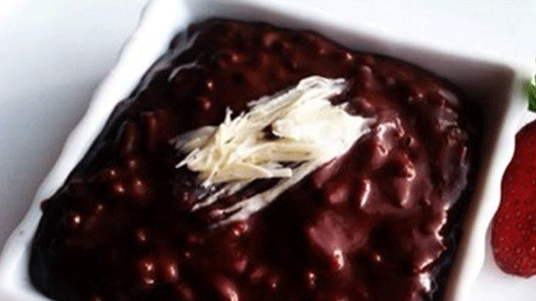 Απολαυστικό ριζότο με σοκολάτα