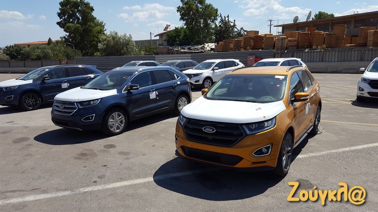 Τα πρώτα Ford Edge ήρθαν στην Ελλάδα και είναι αυτά της φωτογραφίας!