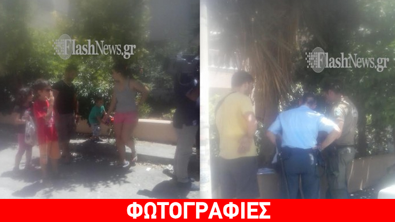 Πατέρας 4 παιδιών απειλούσε να αυτοπυρποληθεί – Του κάνουν έξωση