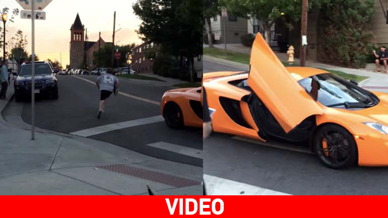 Πιτσιρικάς «σπάει» McLaren και το βάζει στα πόδια!