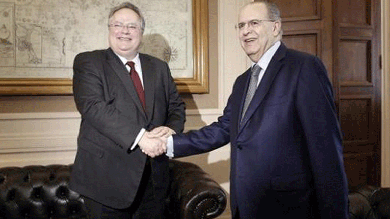 Συνάντηση Κοτζιά-Κασουλίδη στο ΥΠΕΞ