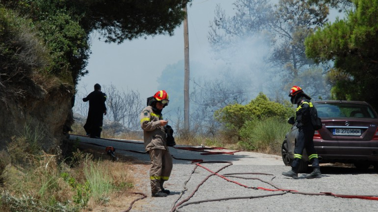 Φωτιά στα Χλομοτιανά Κέρκυρας