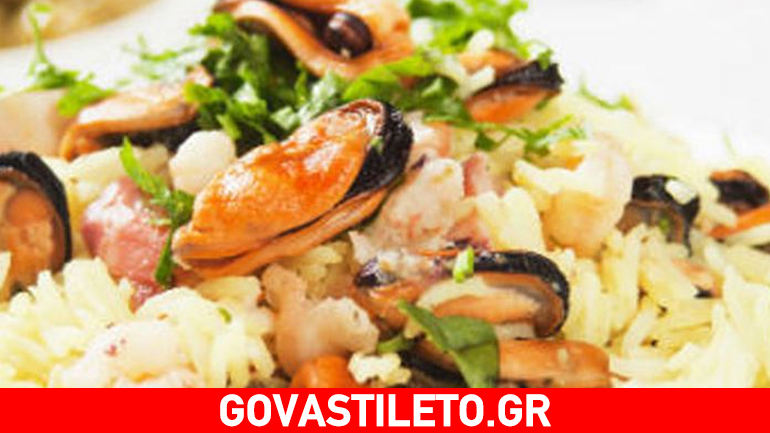 Ριζότο με θαλασσινά
