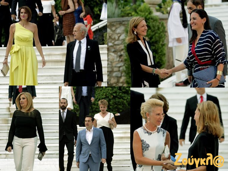 Οι αφίξεις των γυναικών της βραδιάς