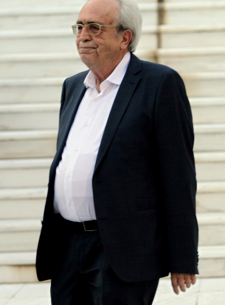 Ο υπουργός Πολιτισμού, Αριστείδης Μπαλτάς