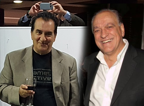 Άρης Γαλανόπουλος (αριστερά) και Γιάννης Παπαγιαννακόπουλος...