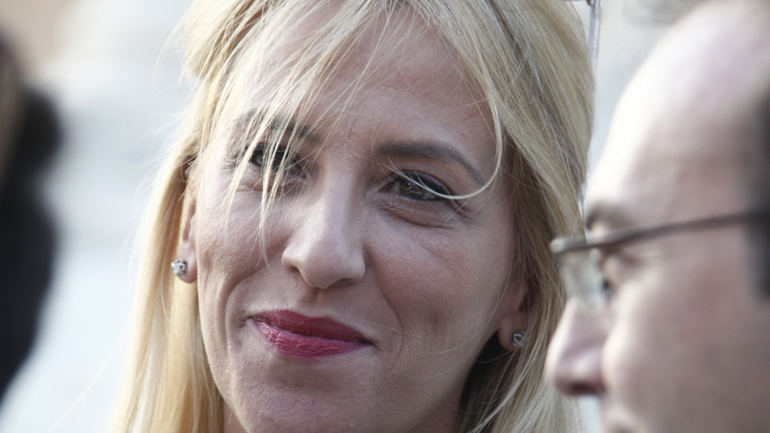 H Περιφερειάρχης Ρένα Δούρου