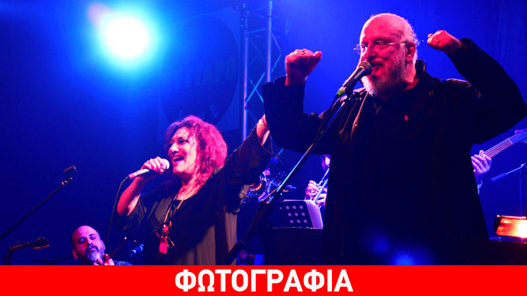 Ο Διονύσης Σαββόπουλος και η Ελένη Βιτάλη στο Ηρώδειο