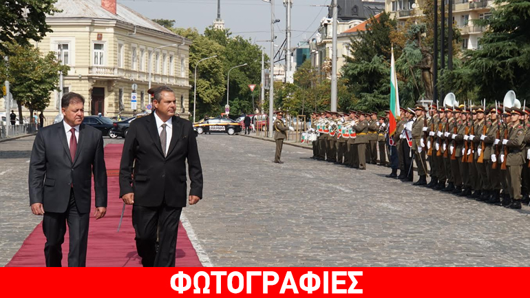 Eπίσκεψη Πάνου Καμμένου στη Βουλγαρία