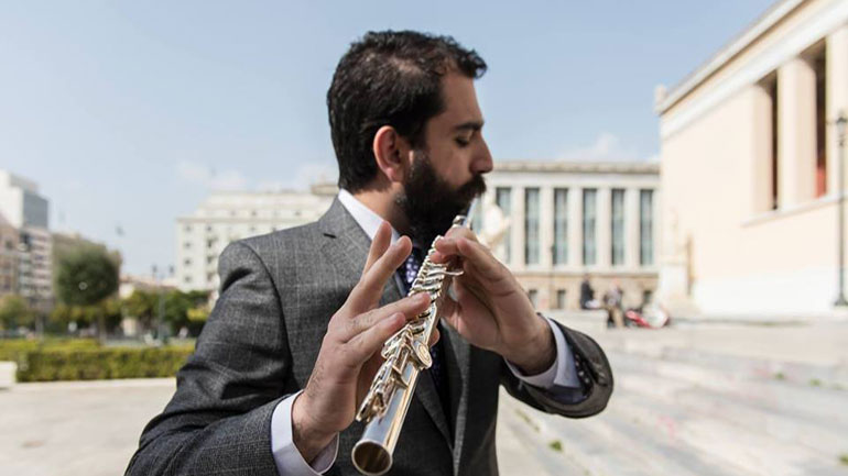 O συνθέτης Σωτήρης-Νικόλας Κάσσος και το μουσικό σύνολο Ιέραξ στην Πρέβεζα