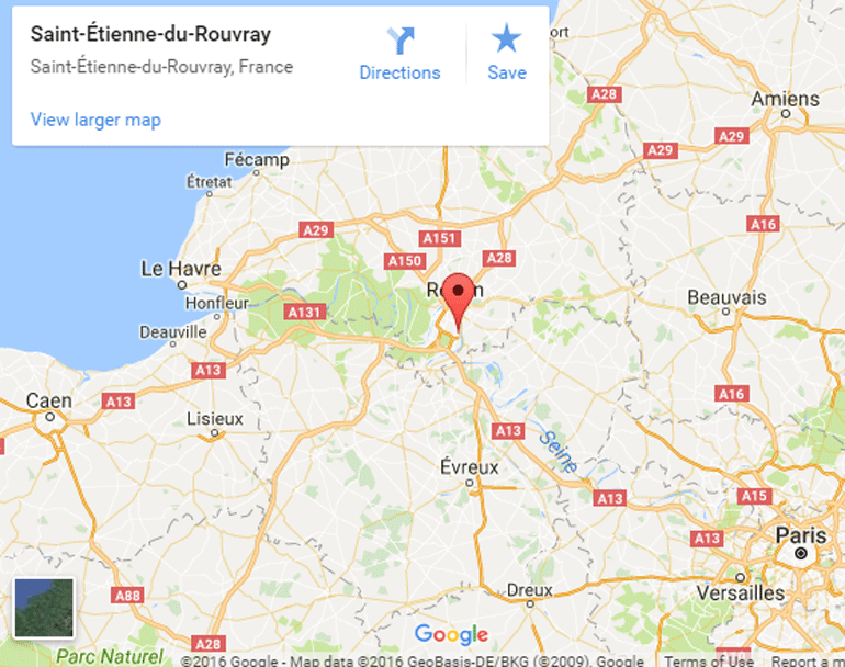 Το σημείο της επίθεσης