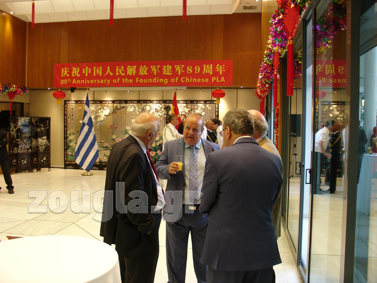 Ο Παύλος Χαϊκάλης, πρόεδρος της 'Πύλης Φιλίας Ελλάδας-Κίνας'