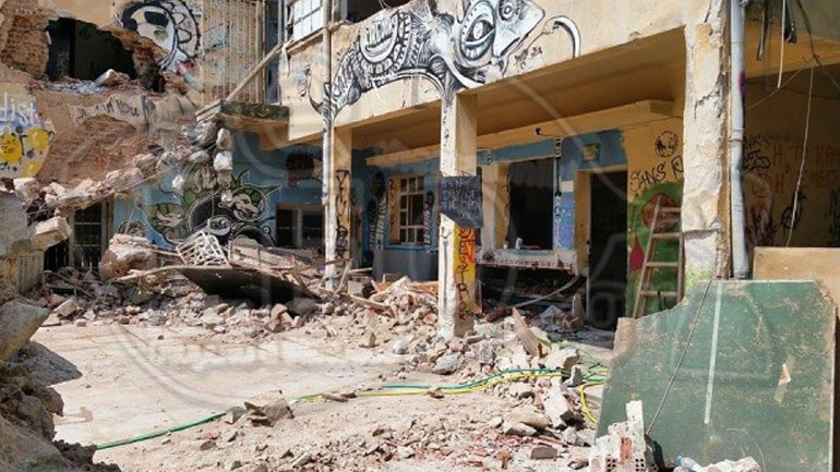 Θεσσαλονίκη: Ξεκίνησαν οι εργασίες κατεδάφισης του Ορφανοτροφείου