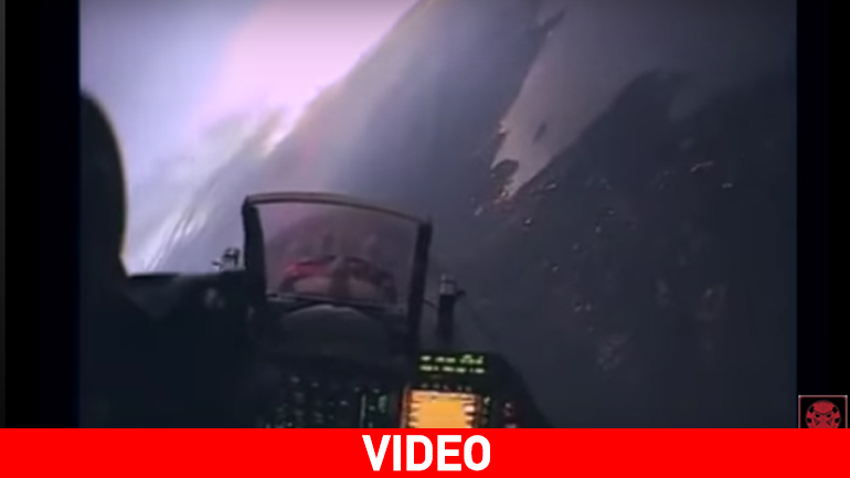 Η Κρήτη το βράδυ μέσα από ένα…F16!