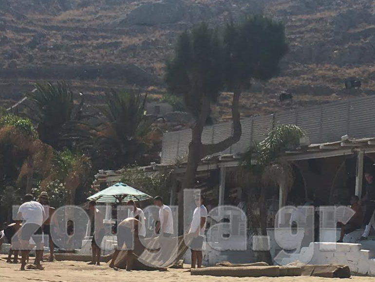 Προετοιμασίες στον χώρο