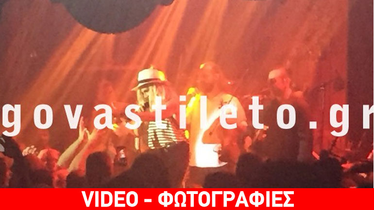 Αποθέωση και στην Κατερίνη για την Άννα Βίσση