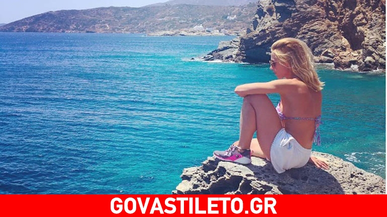 Ντορέττα Παπαδημητρίου: Το καλοκαιρινό άλμπουμ διακοπών της στη Σίφνο
