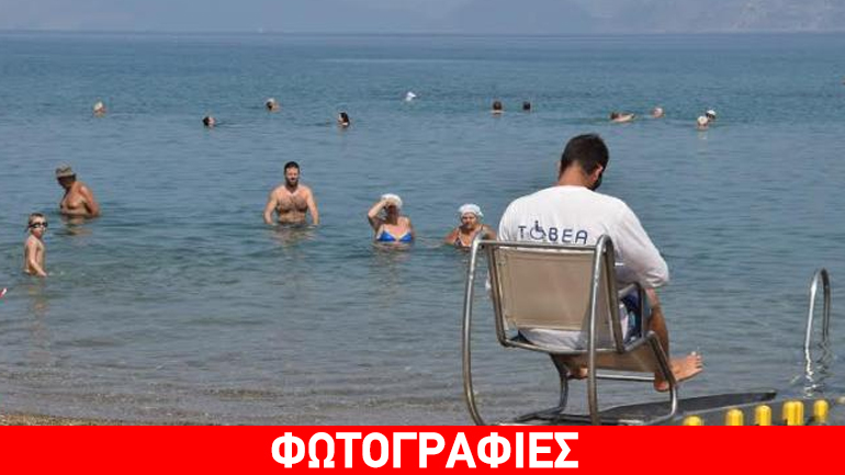 Πάτρα: Γεγονός η λειτουργία ράμπας για ΑμεΑ στην Πλαζ