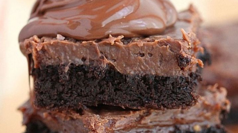 Λαχταριστά brownies με νουτέλα