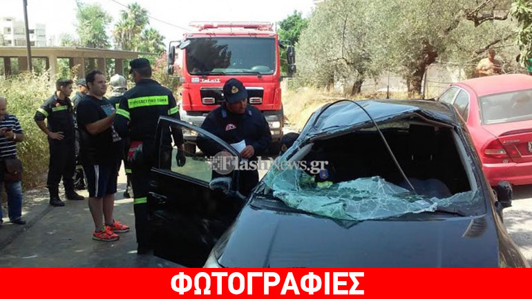 Χανιά: Ανατροπή αυτοκινήτου στις Μουρνιές με έναν τραυματία