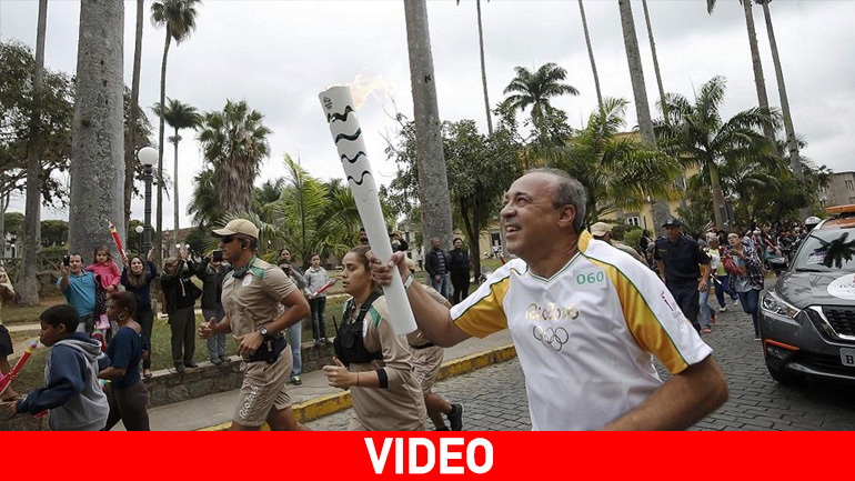 Έφτασε στο Ρίο η Ολυμπιακή Φλόγα