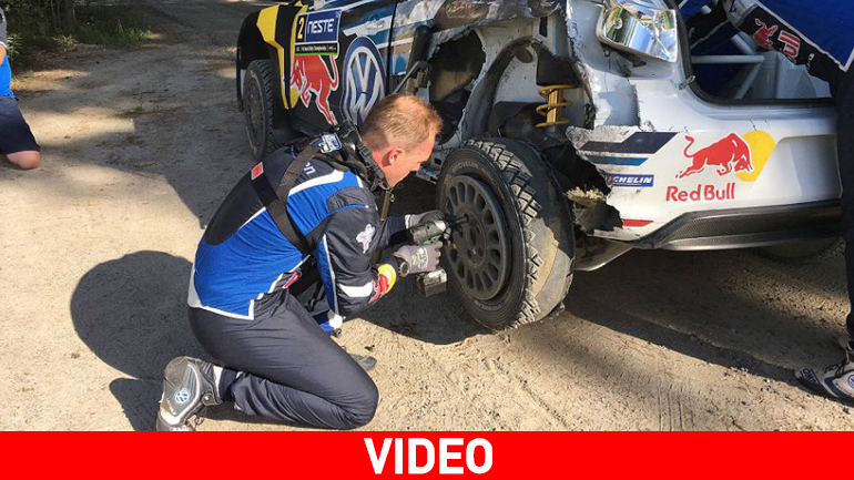 Οι οδηγοί του WRC αλλάζουν μόνοι τους τα ελαστικά