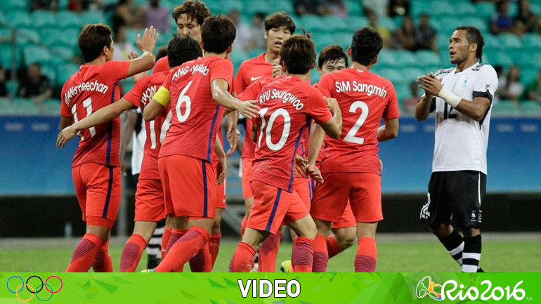 Ρίο 2016: Διέλυσε τα Νησιά Φίτζι η Νότιος Κορέα