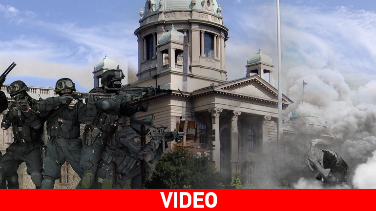 Έριξαν ρουκέτα στο Κοινοβούλιο του Κοσόβου