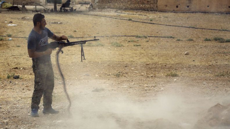 Σύροι αντάρτες «καθαρίζουν» την πόλη Μανμπίτζ από τζιχαντιστές