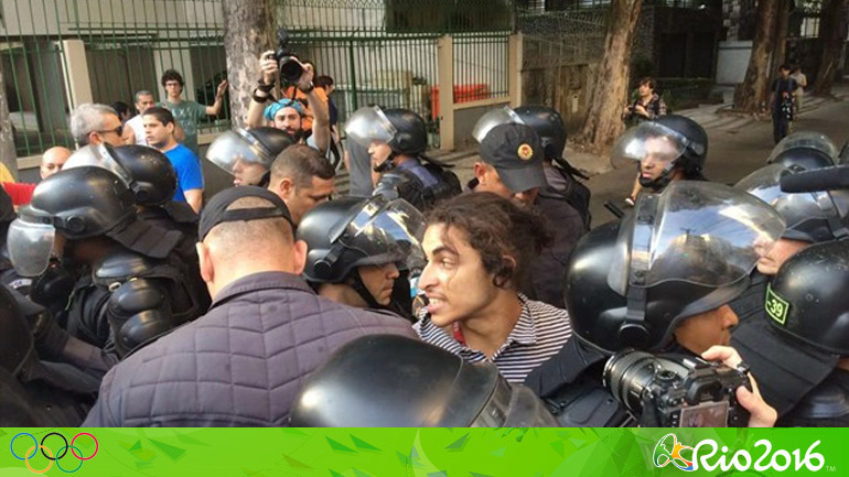 Οδομαχίες έξω από το Μαρακανά