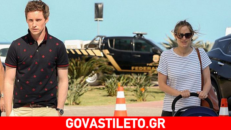 Eddie Redmayne: Στο Rio De Janeiro με την οικογένειά του!