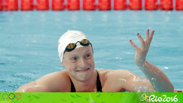 Κολύμβηση: Ρεκόρ αγώνων η Λεντέκι στα 400μ. ελεύθερο