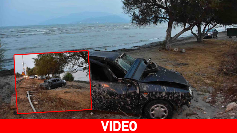 Ναύπλιο: Τρελή πορεία αυτοκινήτου με τελικό προορισμό την… παραλία