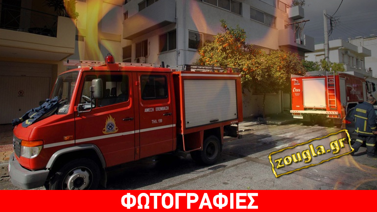 Πυρκαγιά σε χώρο της ΔΕΗ στο Μαρούσι – Έπεσε για λίγο το σήμα του ANT1