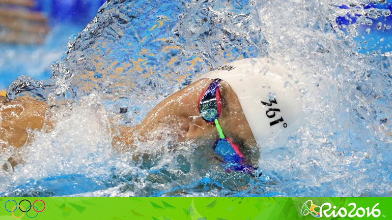 Κολύμβηση: Στο ψηλότερο σκαλί του βάθρου ο Σουν Γιανγκ στα 200μ. ελεύθερο