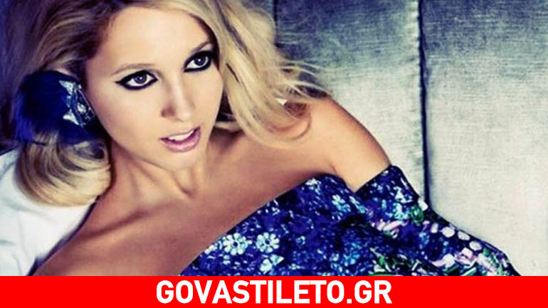 Η πριγκίπισσα Ολυμπία εξώφυλλο σε περιοδικό με την κόρη του Stallone