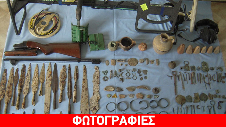 Γρεβενά: Πλήθος αντικειμένων μεγάλης αρχαιολογικής αξίας κατασχέθηκαν σε οικία